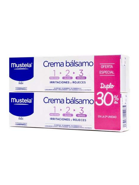 Mustela Crema Bálsamo de Cambio de Pañal 1 2 3 100 ml