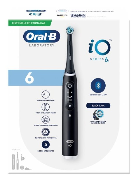 Oral-B iO6 Profesional Cepillo Eléctrico Color Negro